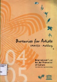 Bursaries for Artist 2004-2005