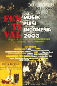 Festival Musik Puisi Indonesia 3003