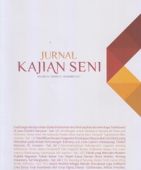 Image of Jurnal Kajian Seni, Vol 04, Nomor 01, November 2017