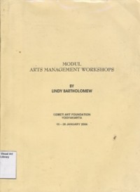 Modul Arts Management Workshop