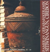 Pameran Gerabah / Keramik Sitiwinangun Cirebon