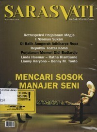 Sarasvati Kabar Seni Budaya Edisi 12/November 2014