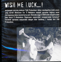 Image of Wish Me Luck - Eddi Prabandono