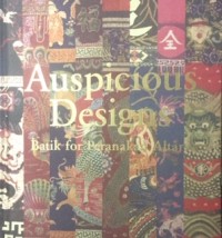 Image of Auspicious Designs: Batik for Peranakan Altar