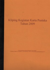 Image of Kliping Dokumentasi Aktifitas Karta Pustaka 2007
